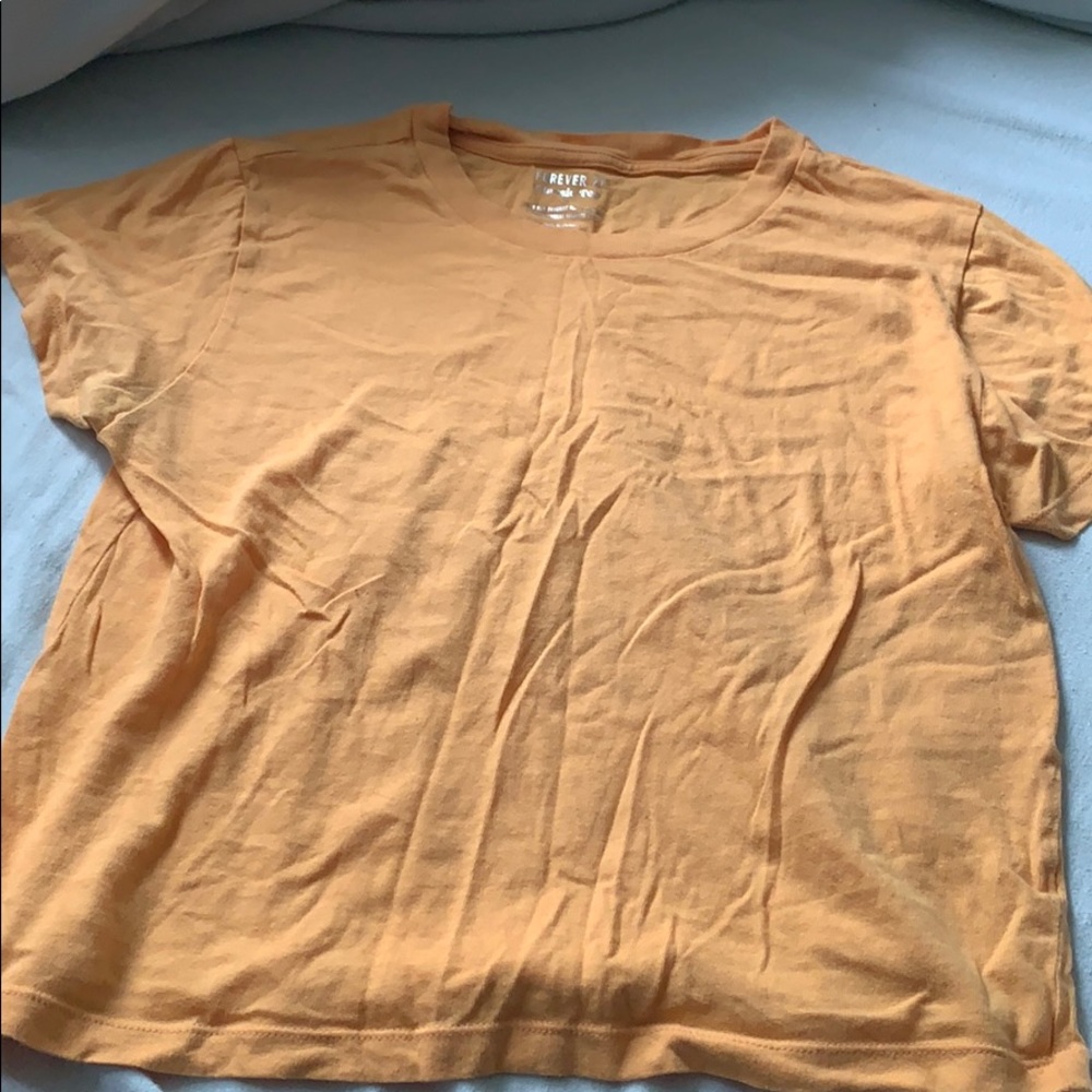 Forever21 Classic Tee Crop Top